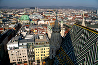 From the steeple of Stephansdom, Vienna, Austria