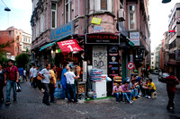 Street scene in Beyoglu, Istanbul