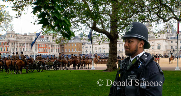 Horse Guards Parade rehearsal, London
