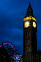 Big Ben and the Eye, London