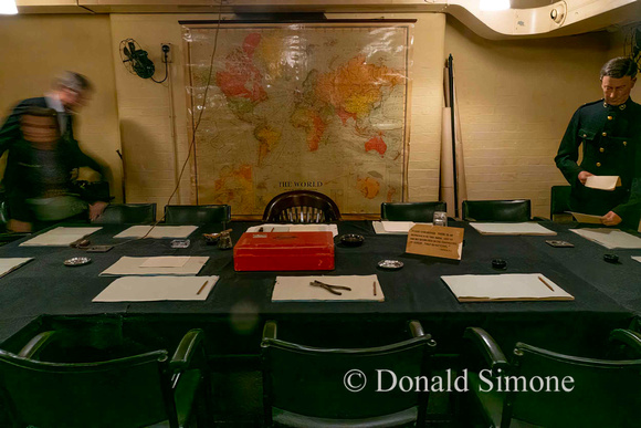 Cabinet Meeting Room, Churchill War Rooms