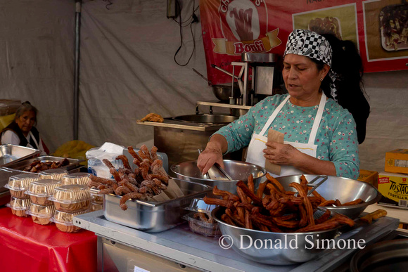 Street food in San Miguel.