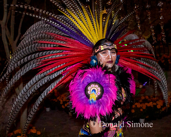 Local traditional dancer.