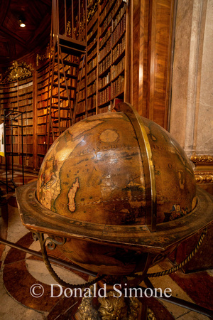 The National Library in Vienna, Austria