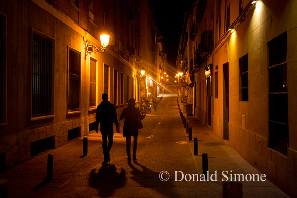 Side street in Old Madrid