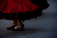 Street Flamenco dancing in Seville