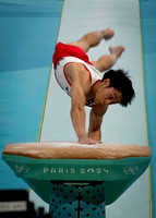 Men's Gymnastics qualifying, vault
