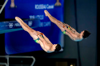 Synchro diving team from Australia