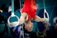 Men's Gymnastics qualifying, still rings